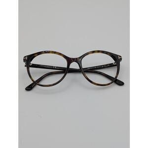 Tom Ford TF5742-B Tortoiseshell Optical Eyeglasses Frames Unisex 52-18